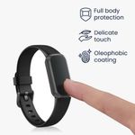 Set 2 Huse pentru Fitbit Luxe, Kwmobile, Transparent, Silicon, 55890.02 fotografia produsului View 4 S