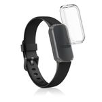 Set 2 Huse pentru Fitbit Luxe, Kwmobile, Transparent, Silicon, 55890.02 fotografia produsului View 2 S