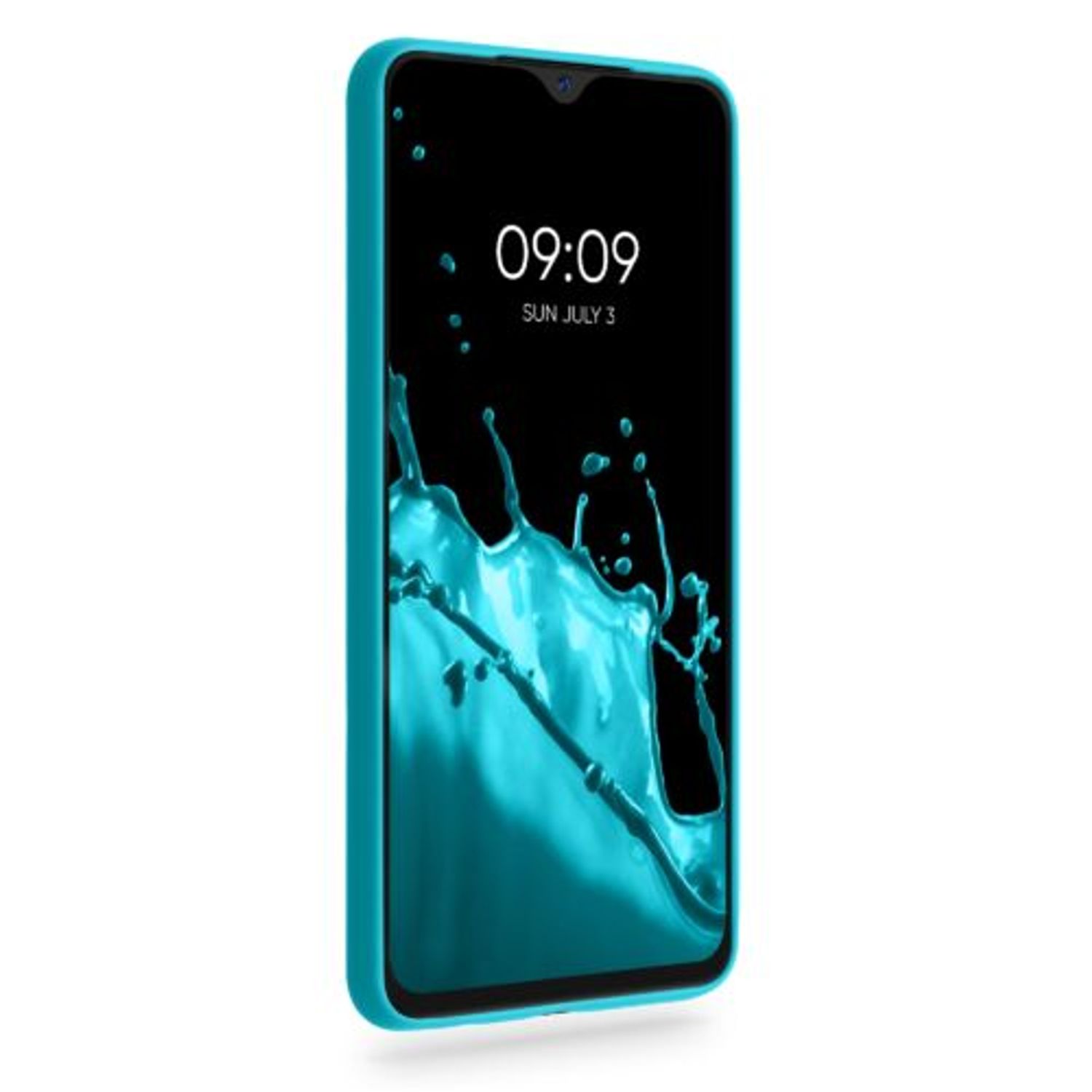 Husa pentru Samsung Galaxy A12, Silicon, Albastru, 54048.223 fotografia produsului View 2 L