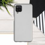Husa pentru Samsung Galaxy A12, Silicon, Silver, 54052.67 fotografia produsului View 3 S