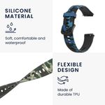 Set 2 Curele pentru Huawei Band 7, Kwmobile, Multicolor, Silicon, 58916.01 fotografia produsului View 3 S