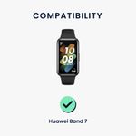 Set 2 Curele pentru Huawei Band 7, Kwmobile, Multicolor, Silicon, 58916.01 fotografia produsului View 5 S