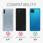 Husa pentru Samsung Galaxy A12, Silicon, Verde, 54048.169 fotografia produsului View 5 S