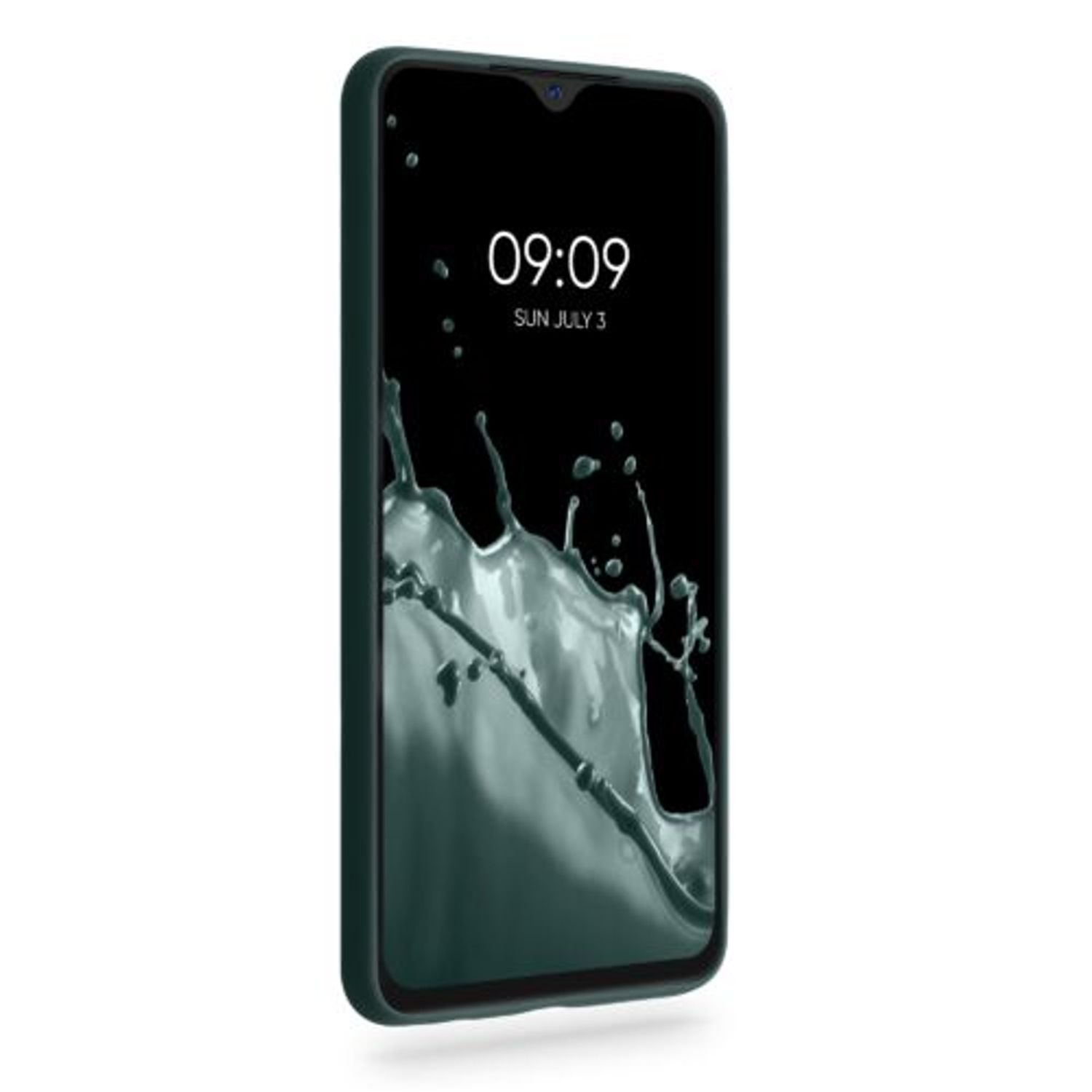Husa pentru Samsung Galaxy A12, Silicon, Verde, 54048.169 fotografia produsului View 6 L
