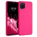 Husa pentru Samsung Galaxy A12, Silicon, Roz, 54048.77 fotografia produsului