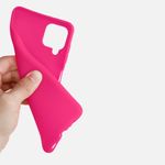 Husa pentru Samsung Galaxy A12, Silicon, Roz, 54048.77 fotografia produsului View 7 S
