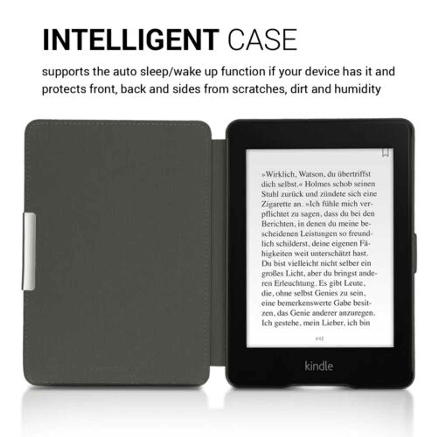 Husa pentru Kindle Paperwhite 7, Piele ecologica, Multicolor, 25824.26 fotografia produsului View 2 L