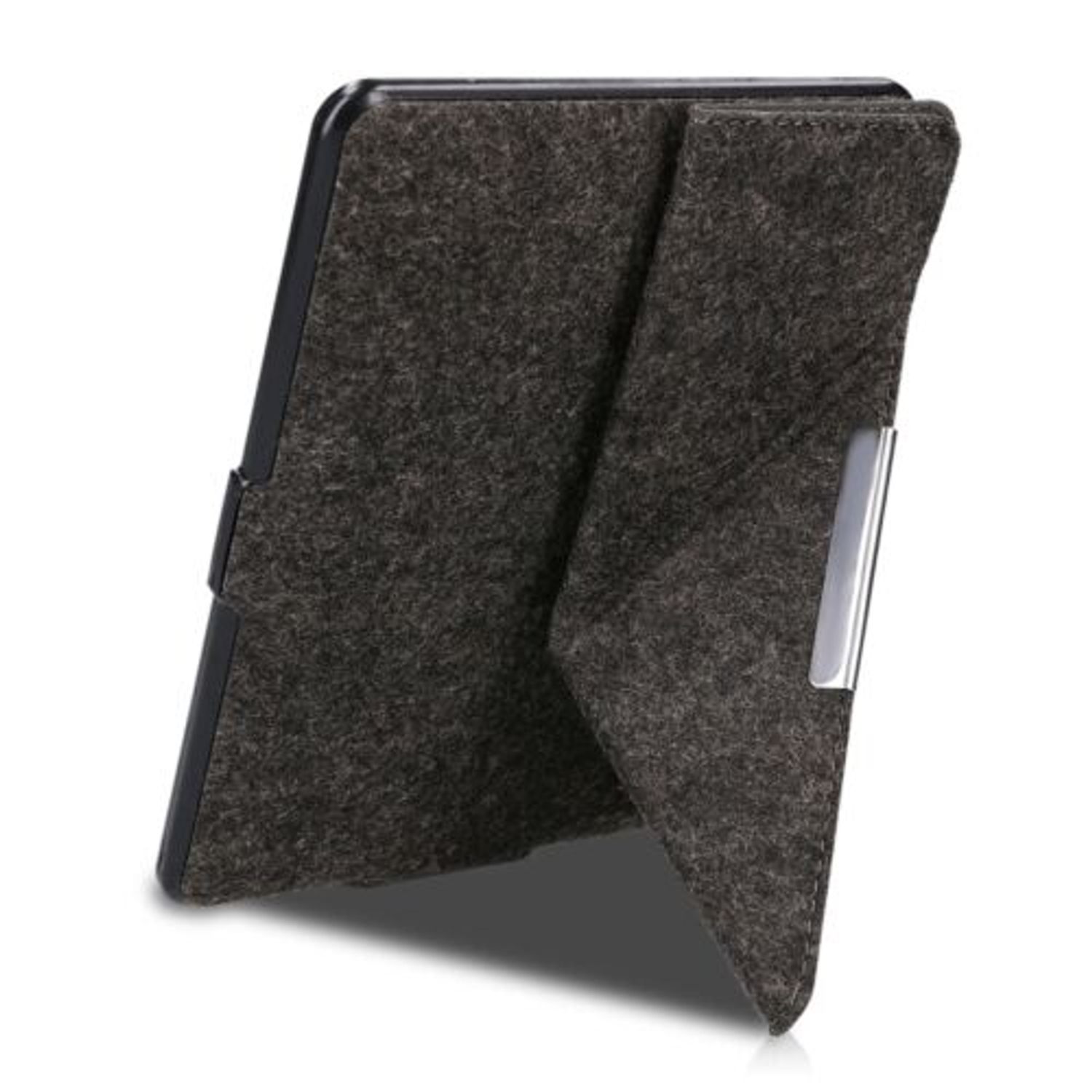 Husa pentru Kindle Paperwhite 7, Textil, Gri, 46908.01 fotografia produsului View 7 L