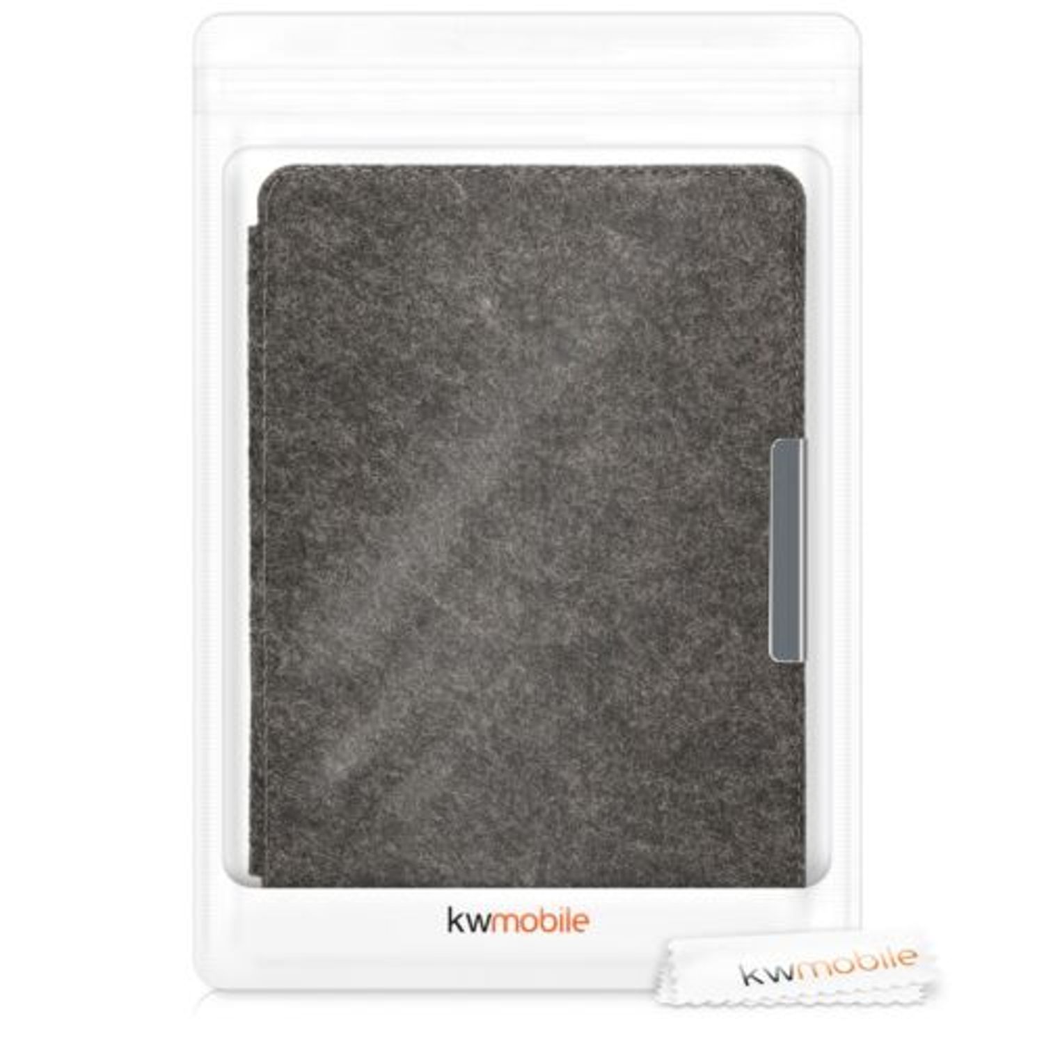 Husa pentru Kindle Paperwhite 7, Textil, Gri, 46908.01 fotografia produsului View 9 L