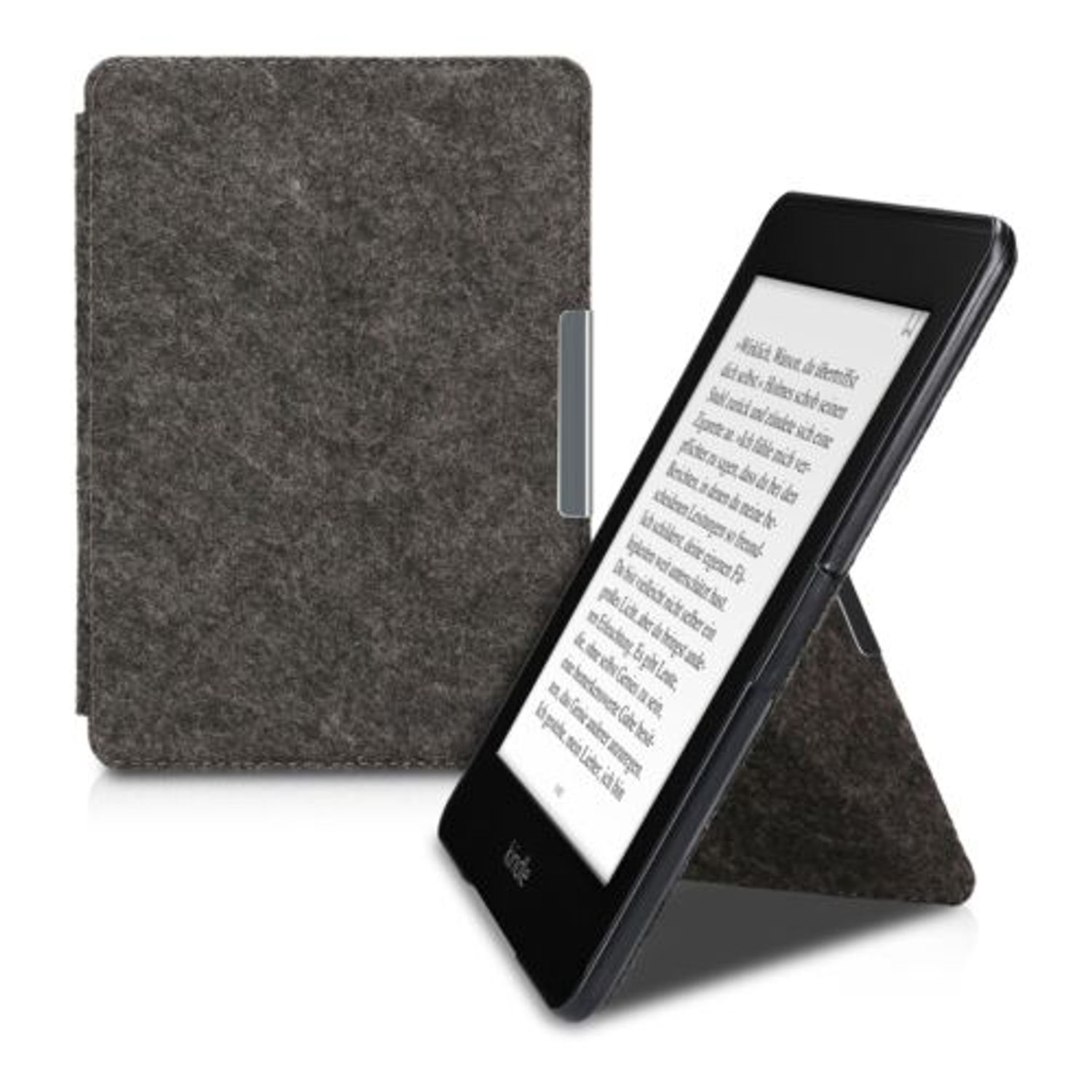 Husa pentru Kindle Paperwhite 7, Textil, Gri, 46908.01 fotografia produsului