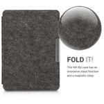 Husa pentru Kindle Paperwhite 7, Textil, Gri, 46908.01 fotografia produsului View 4 S