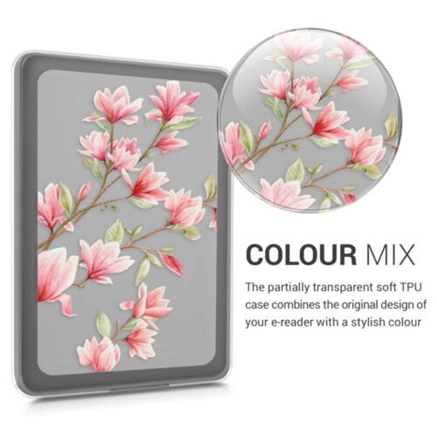 Husa pentru Kindle Paperwhite 10, Silicon, Multicolor, 46724.03 fotografia produsului View 8 L