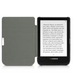 Husa pentru PocketBook Touch Lux 4/Basic Lux 2/Touch HD 3, Piele ecologica, Negru, 46215.01 fotografia produsului View 8 S