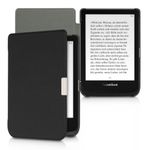 Husa pentru PocketBook Touch Lux 4/Basic Lux 2/Touch HD 3, Piele ecologica, Negru, 46215.01 fotografia produsului View 2 S