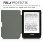 Husa pentru PocketBook Touch Lux 4/Basic Lux 2/Touch HD 3, Piele ecologica, Negru, 46215.01 fotografia produsului View 6 S