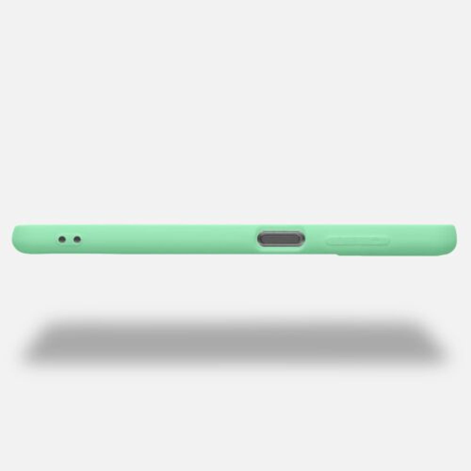 Husa pentru Samsung Galaxy A12, Silicon, Verde, 54048.147 fotografia produsului View 5 L