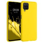 Husa pentru Samsung Galaxy A12, Silicon, Galben, 54048.165 fotografia produsului