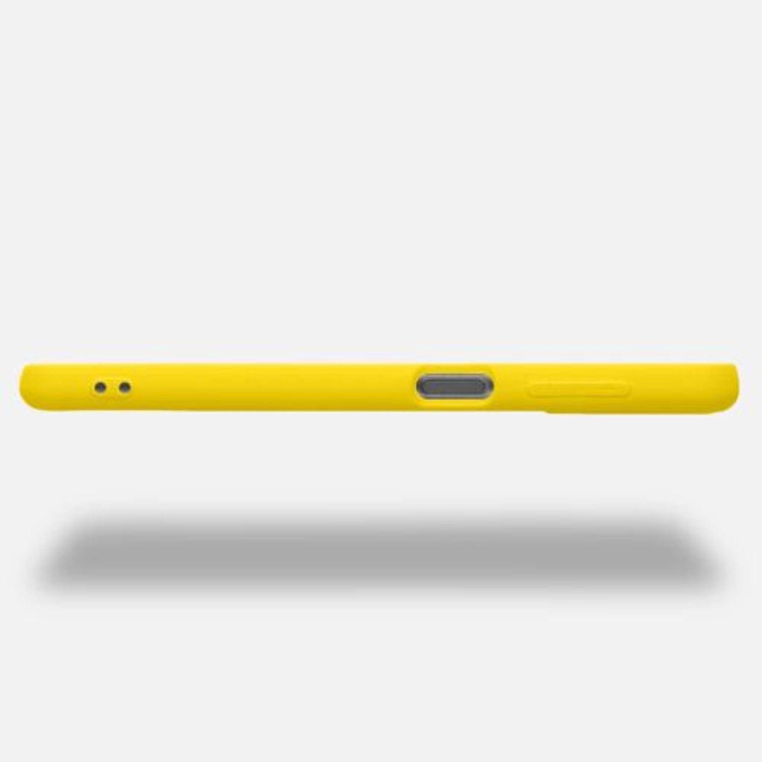 Husa pentru Samsung Galaxy A12, Silicon, Galben, 54048.165 fotografia produsului View 5 L