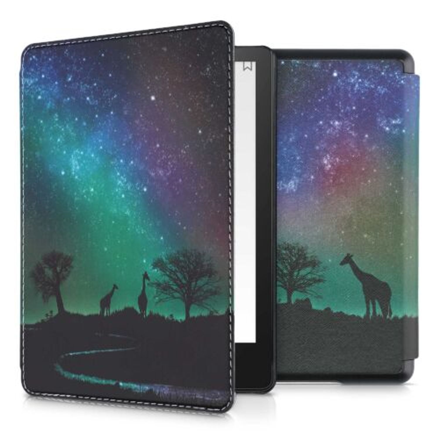 Husa pentru Kindle Paperwhite 11, Piele ecologica, Multicolor, Kwmobile, 56256.06 fotografia produsului