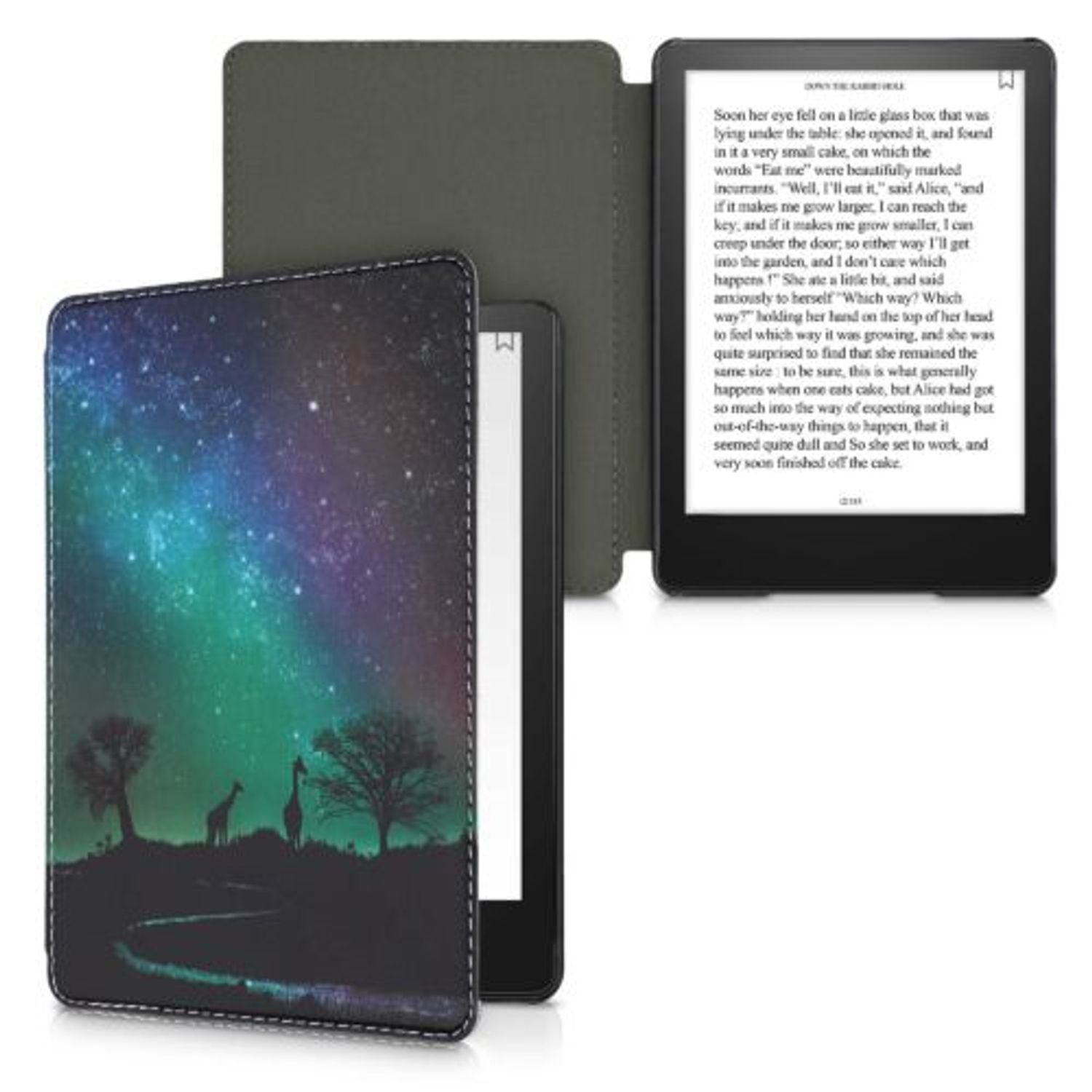 Husa pentru Kindle Paperwhite 11, Piele ecologica, Multicolor, Kwmobile, 56256.06 fotografia produsului View 2 L