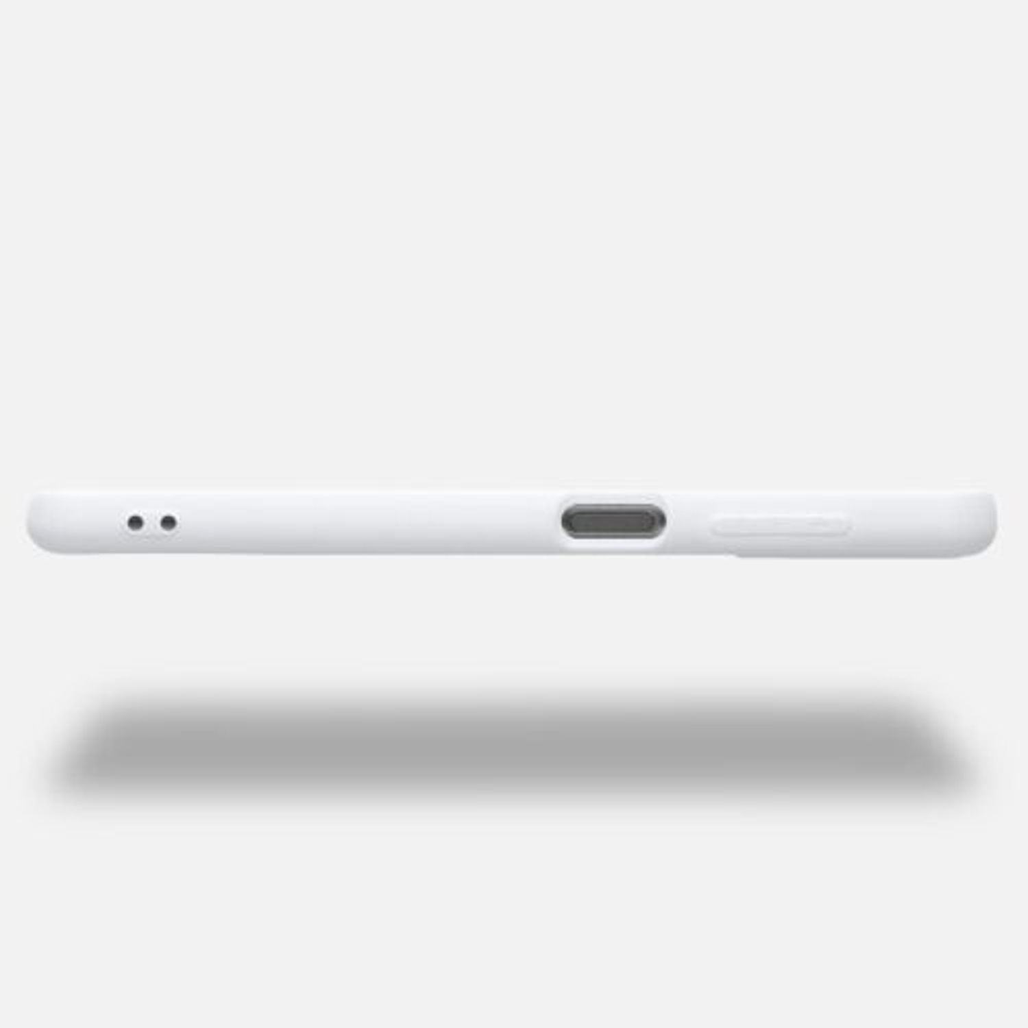 Husa pentru Samsung Galaxy A12, Silicon, Alb, 54048.48 fotografia produsului View 5 L