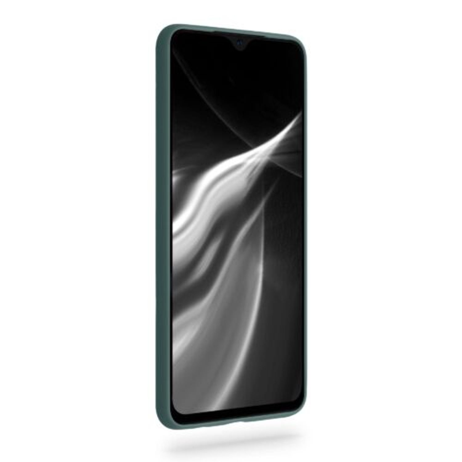 Husa pentru Samsung Galaxy A12, Silicon, Verde, 54048.171 fotografia produsului View 3 L