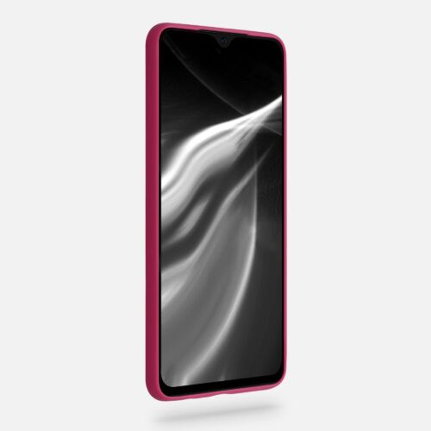 Husa pentru Samsung Galaxy A12, Silicon, Roz, 54048.175 fotografia produsului View 3 L