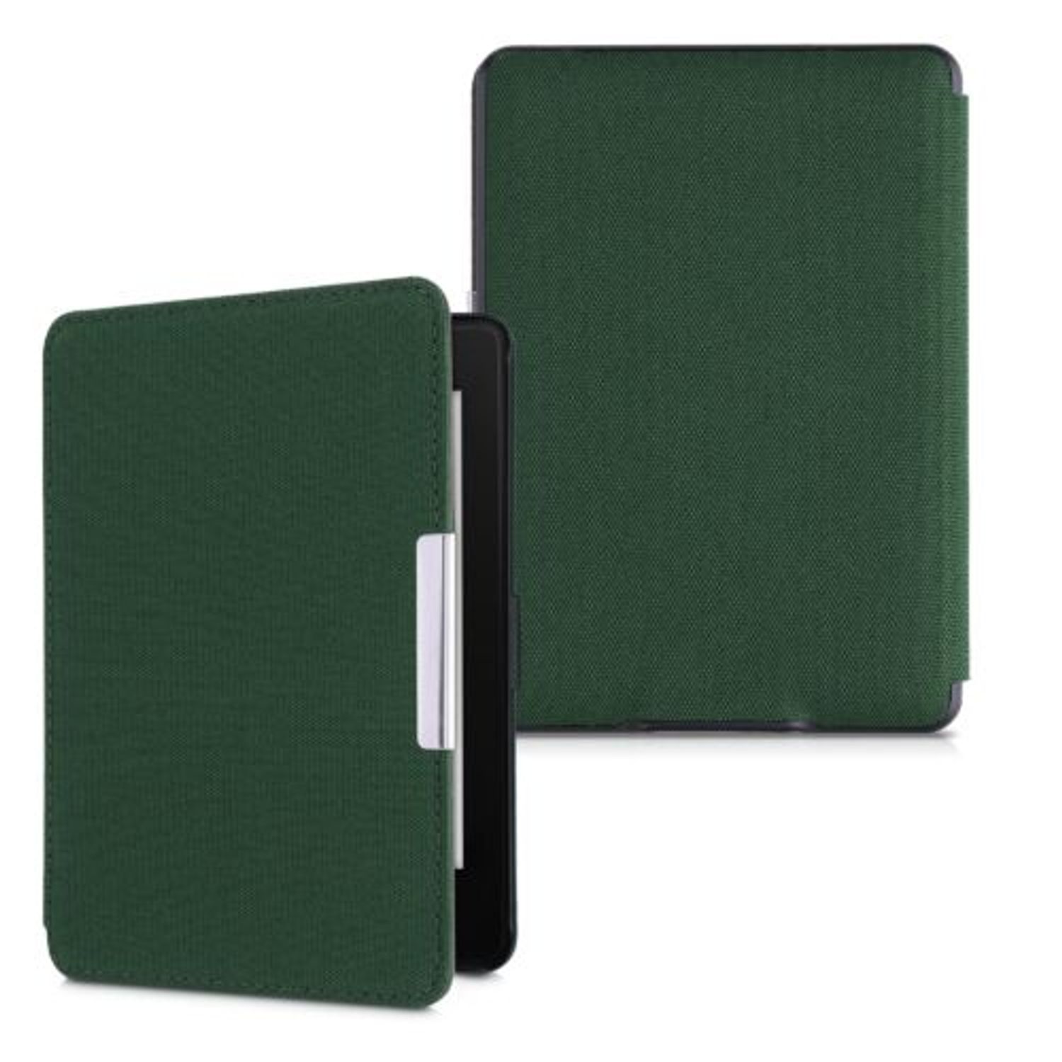 Husa pentru Kindle Paperwhite 7, Textil, Verde, Kwmobile, 49487.80 fotografia produsului View 2 L