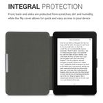 Husa pentru Kindle Paperwhite 7, Textil, Verde, Kwmobile, 49487.80 fotografia produsului View 5 S