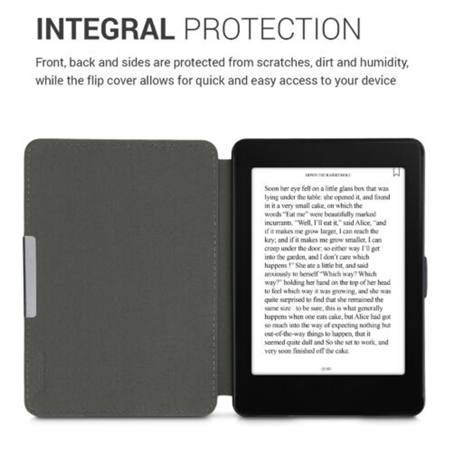 Husa pentru Kindle Paperwhite 7, Textil, Verde, Kwmobile, 49487.80 fotografia produsului View 5 L