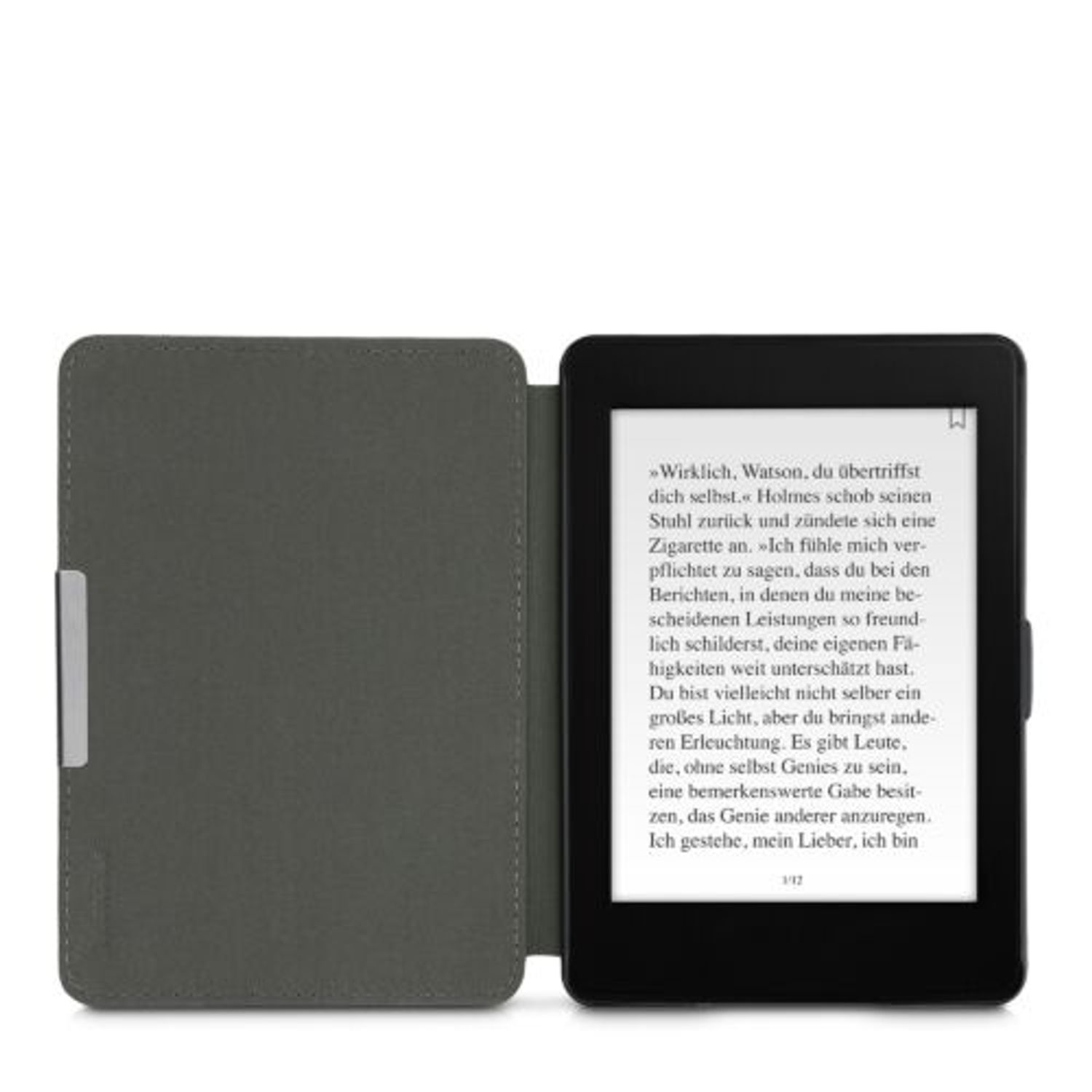 Husa pentru Kindle Paperwhite 7, Textil, Verde, Kwmobile, 49487.80 fotografia produsului View 9 L