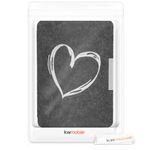 Husa pentru Kindle Paperwhite 10, Textil, Gri, Kwmobile, 48489.10 fotografia produsului View 7 S