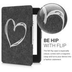 Husa pentru Kindle Paperwhite 10, Textil, Gri, Kwmobile, 48489.10 fotografia produsului View 4 S