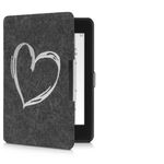 Husa pentru Kindle Paperwhite 10, Textil, Gri, Kwmobile, 48489.10 fotografia produsului View 8 S