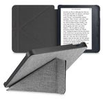 Husa pentru Kobo Libra 2, Textil, Gri, Kwmobile, 56582.25 fotografia produsului View 2 S