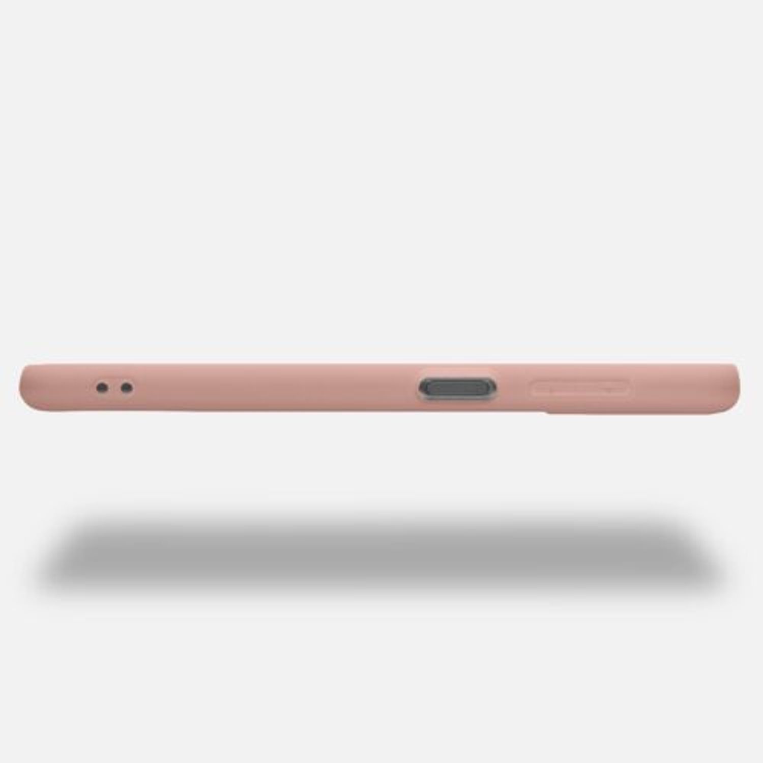 Husa pentru Samsung Galaxy A12, Silicon, Roz, 54048.193 fotografia produsului View 5 L