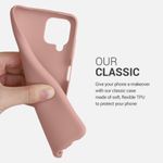Husa pentru Samsung Galaxy A12, Silicon, Roz, 54048.193 fotografia produsului View 4 S