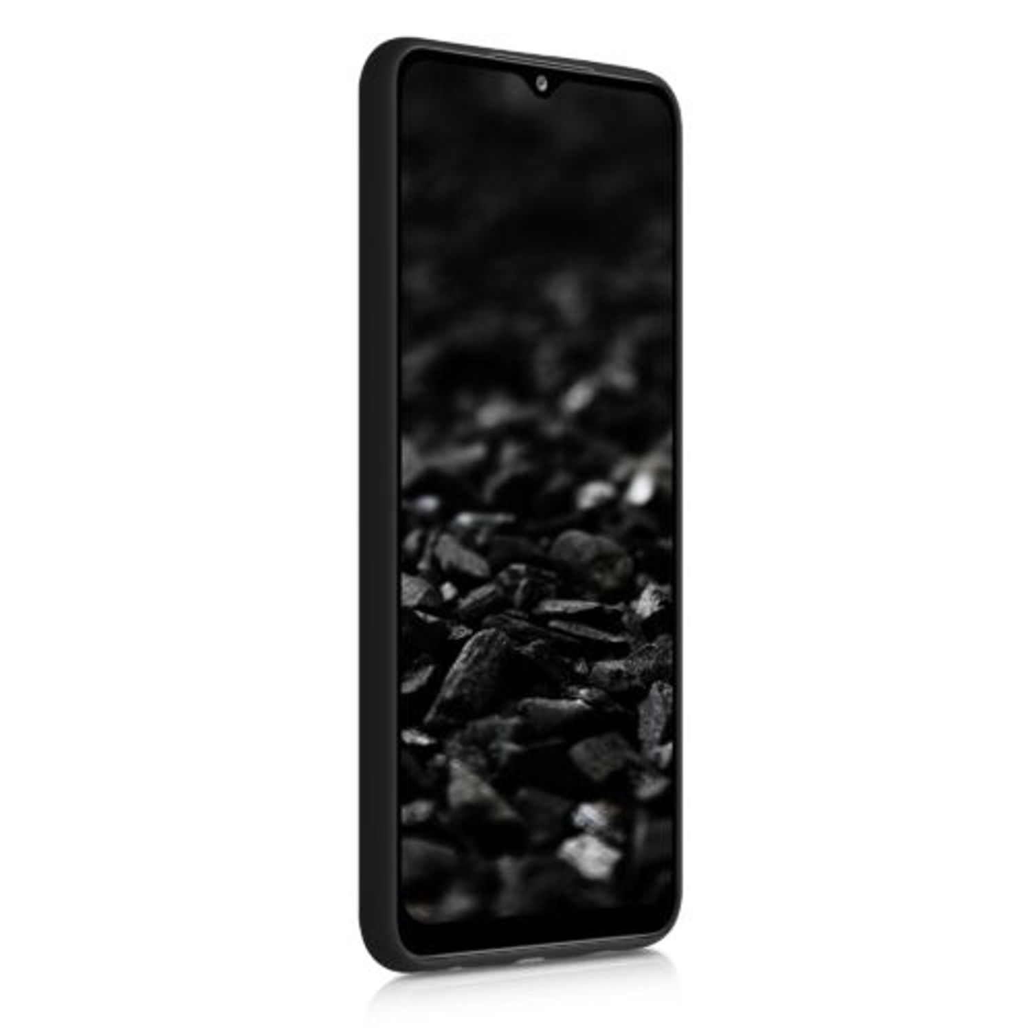 Husa pentru Samsung Galaxy A12, Silicon, Negru, 54048.47 fotografia produsului View 3 L