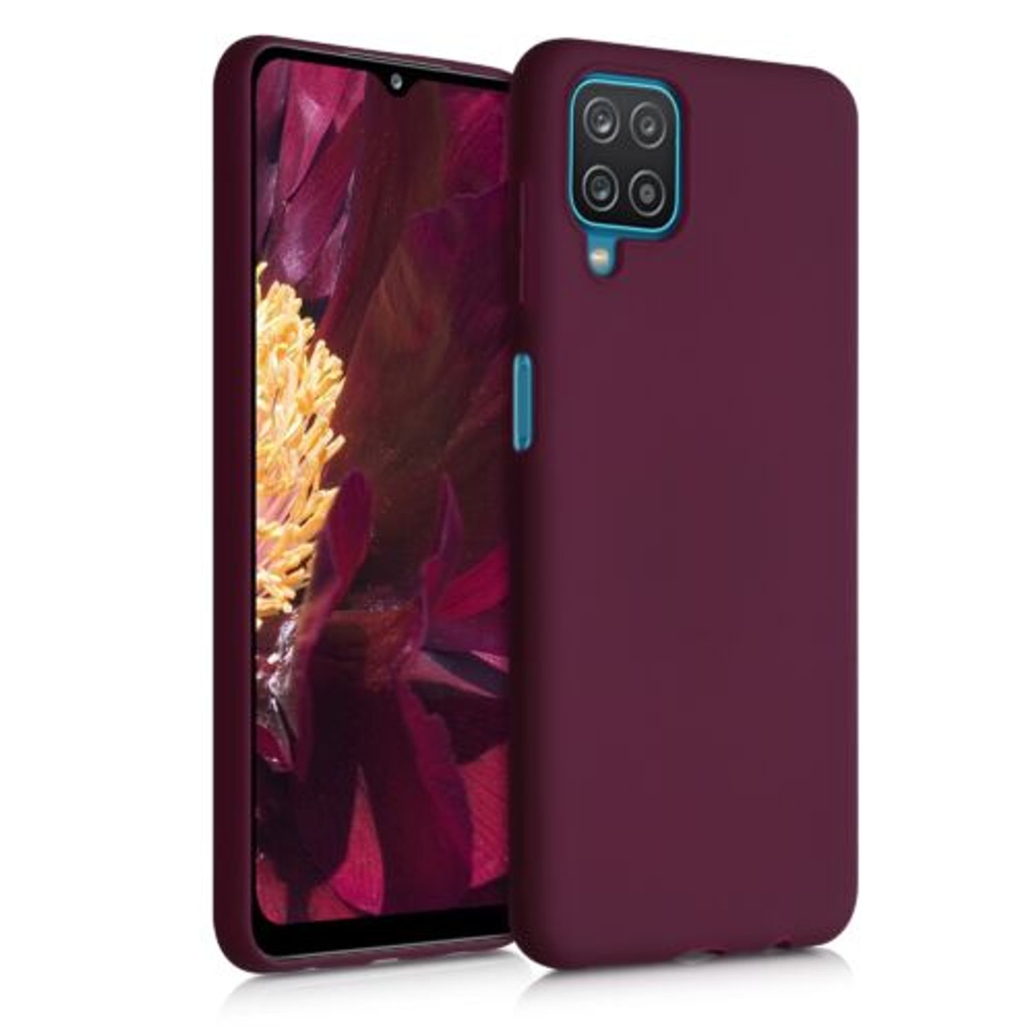 Husa pentru Samsung Galaxy A12, Silicon, Violet, 54048.187 fotografia produsului View 16 L