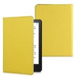 Husa pentru Amazon Kindle Paperwhite 11, Kwmobile, Galben, Textil, 57160.06 fotografia produsului View 2 S