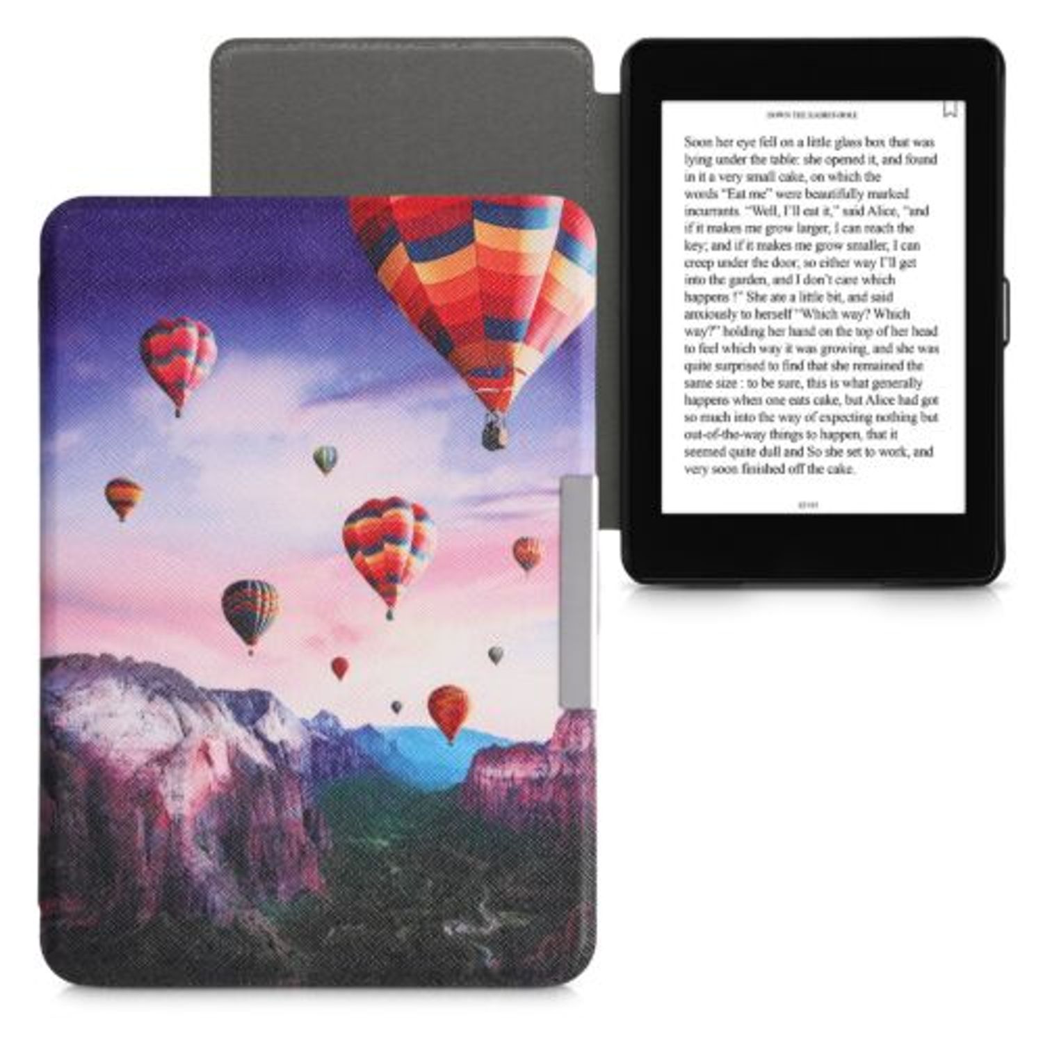 Husa pentru Amazon Paperwhite 10, Kwmobile, Multicolor, Piele ecologica, 57194.01 fotografia produsului View 2 L