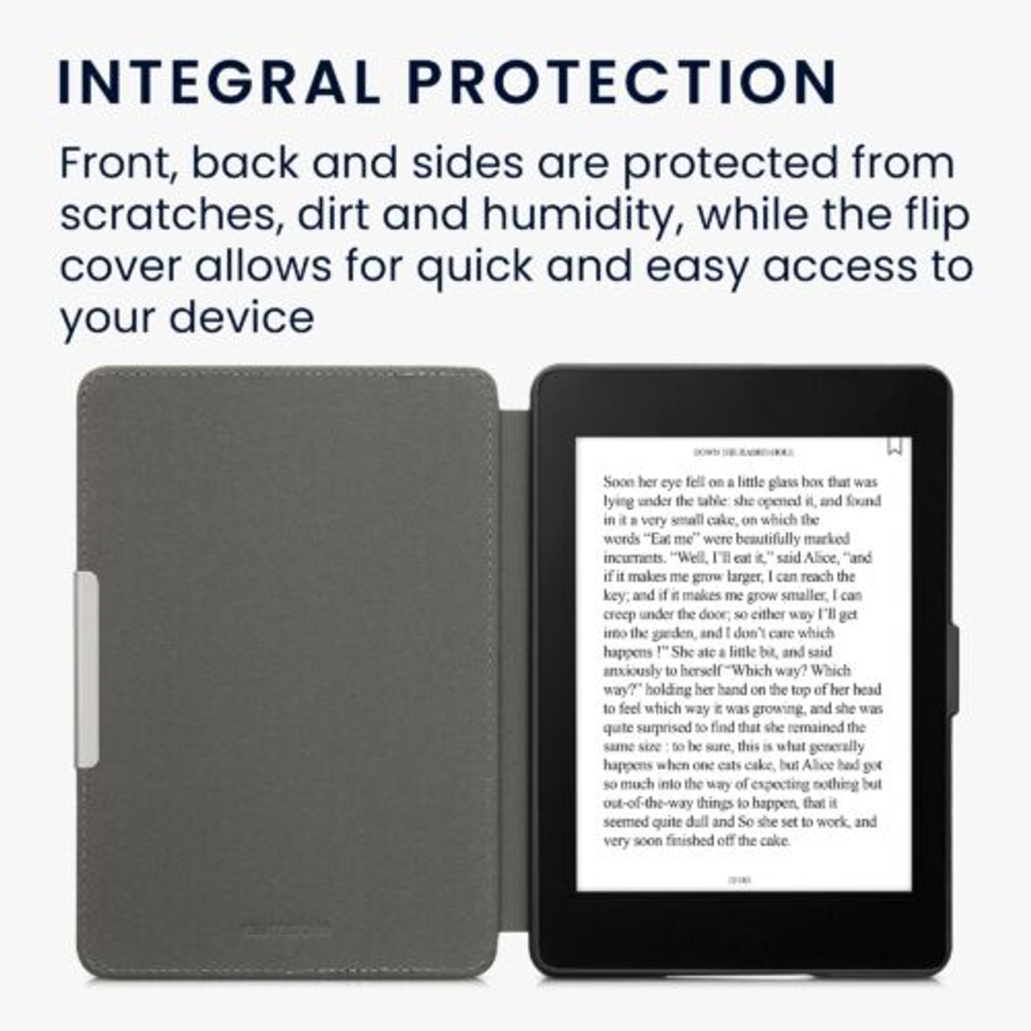 Husa pentru Amazon Paperwhite 7, Kwmobile, Mov, Nylon, 49487.38 fotografia produsului View 3 L