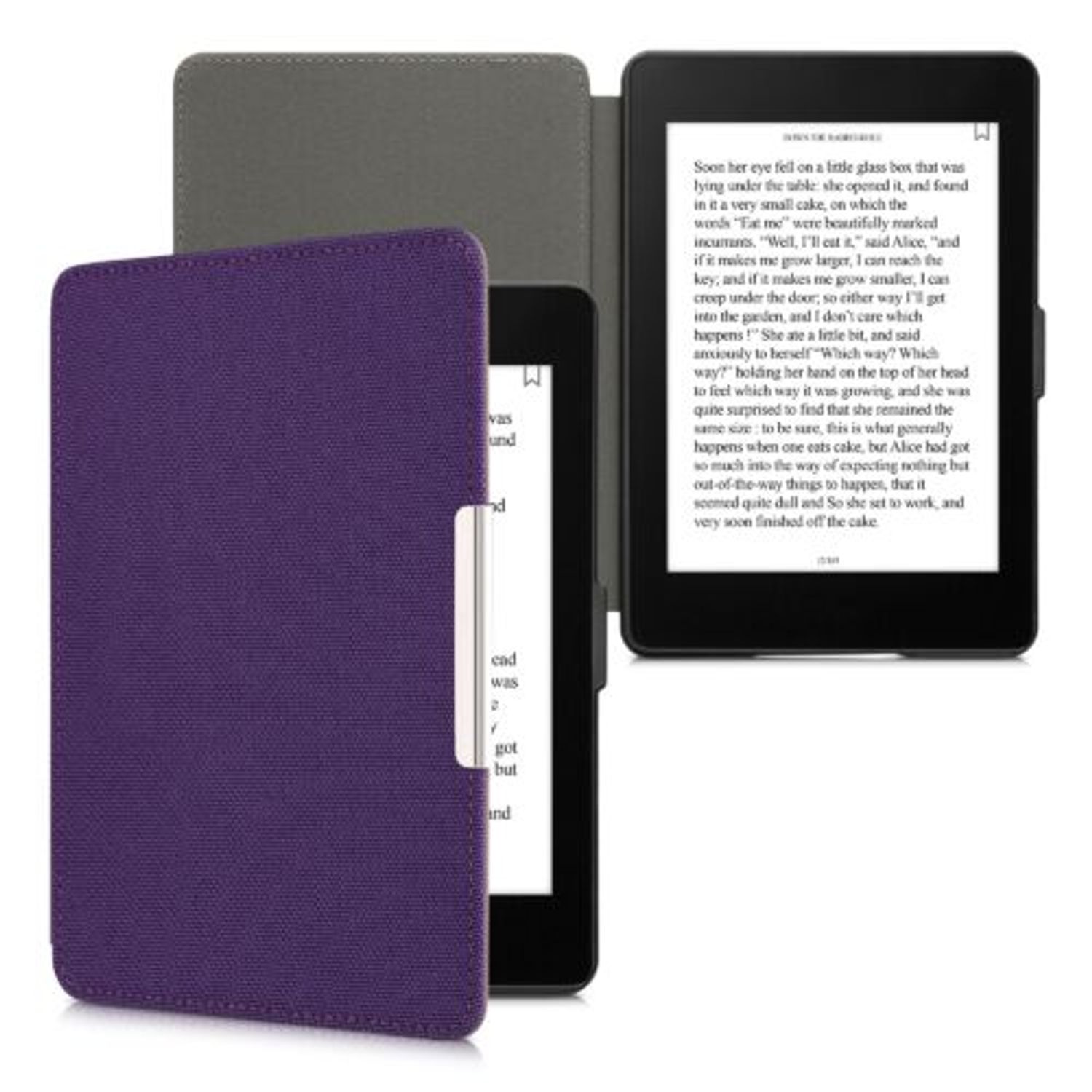Husa pentru Amazon Paperwhite 7, Kwmobile, Mov, Nylon, 49487.38 fotografia produsului