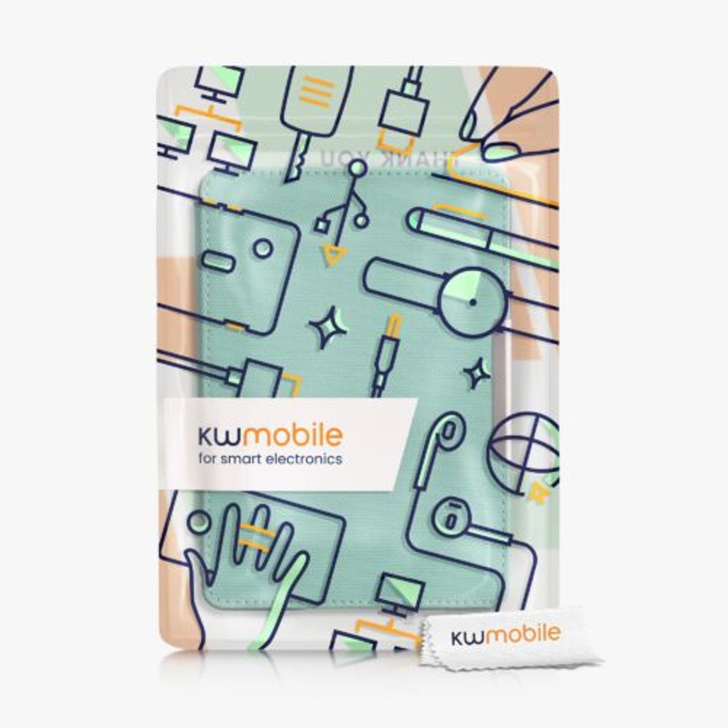 Husa pentru Amazon Paperwhite 7, Kwmobile, Verde, Nylon, 49487.71 fotografia produsului View 7 L