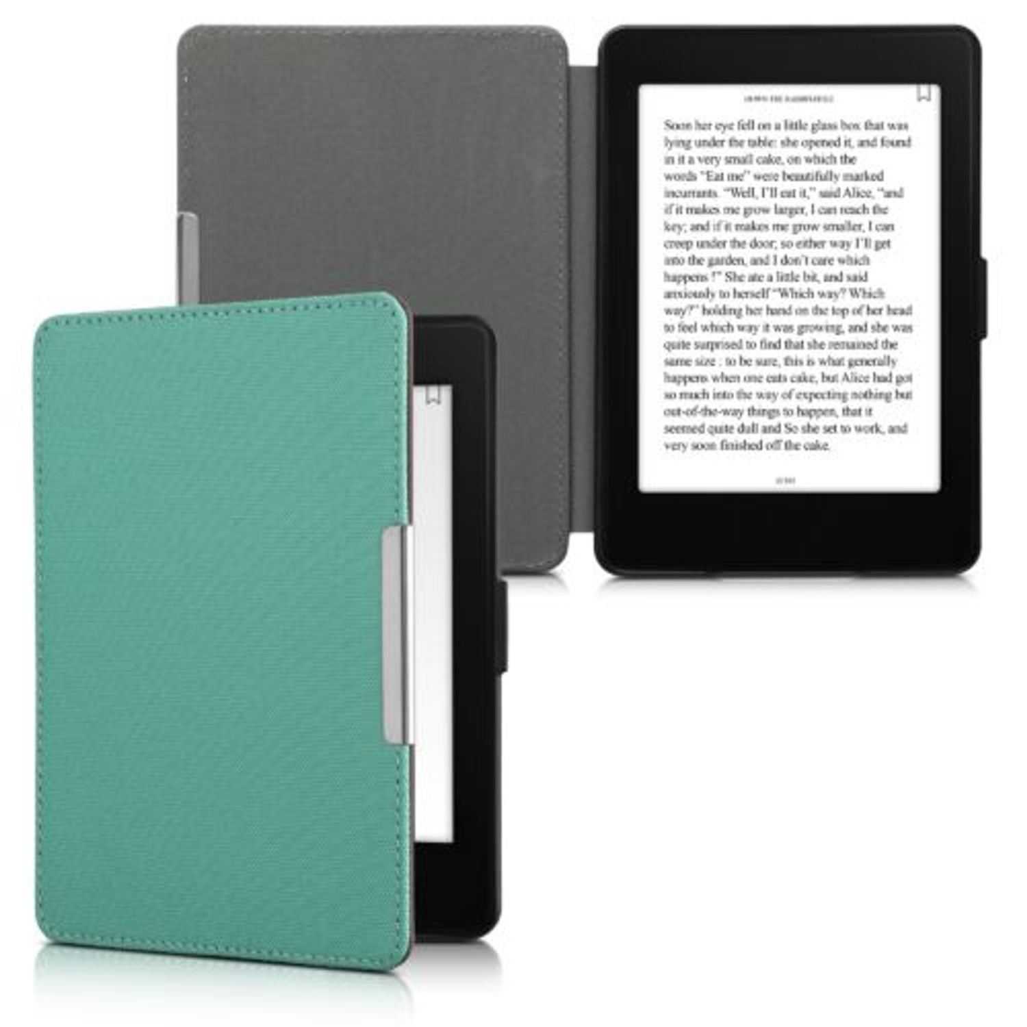 Husa pentru Amazon Paperwhite 7, Kwmobile, Verde, Nylon, 49487.71 fotografia produsului