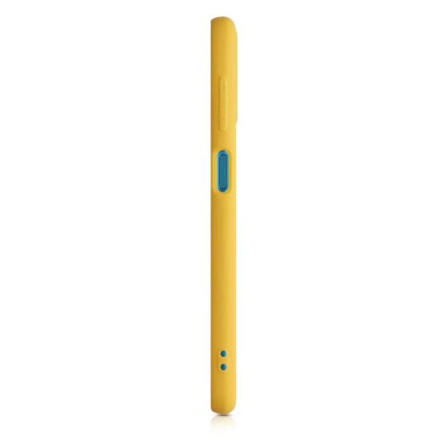 Husa pentru Samsung Galaxy A12, Silicon, Galben, 54048.143 fotografia produsului View 5 L