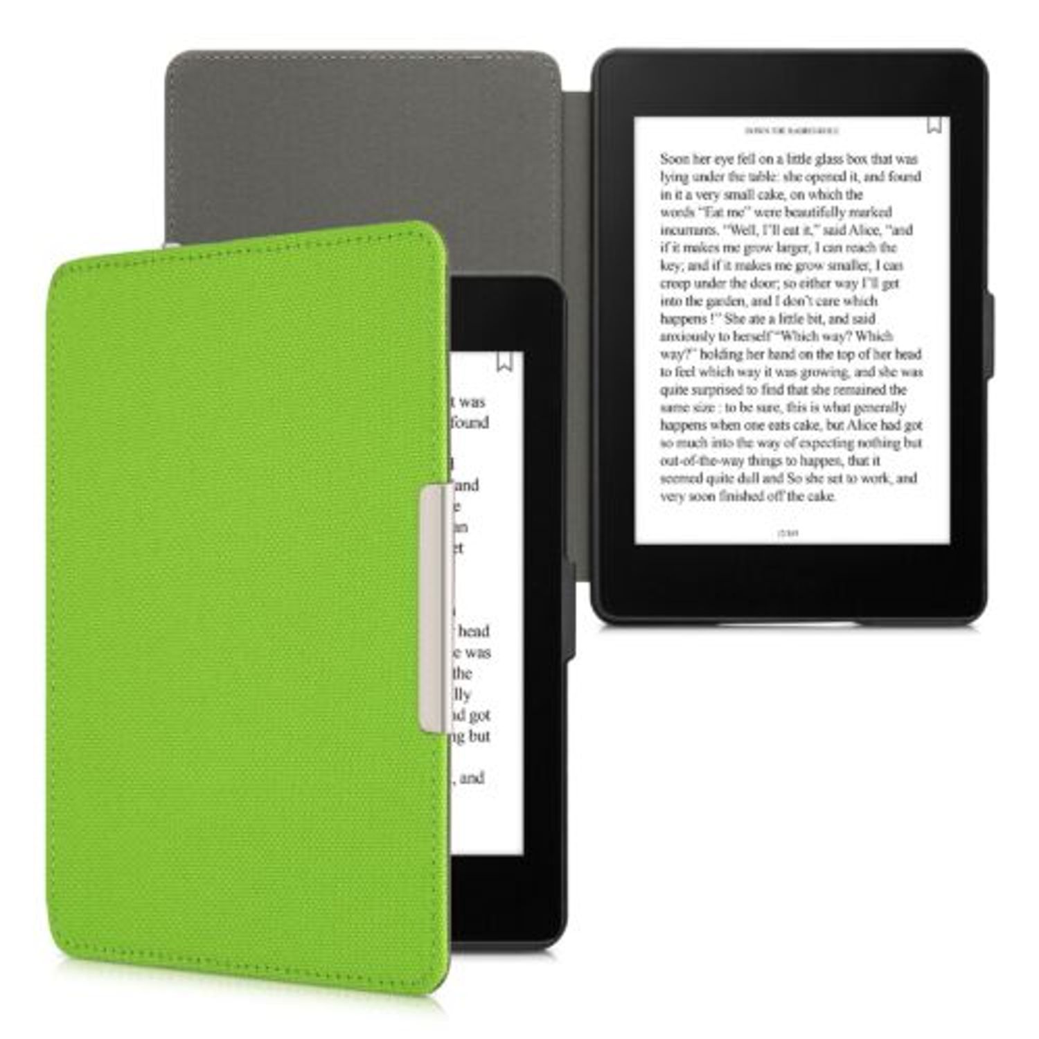 Husa pentru Amazon Paperwhite 7, Kwmobile, Verde, Nylon, 49487.79 fotografia produsului