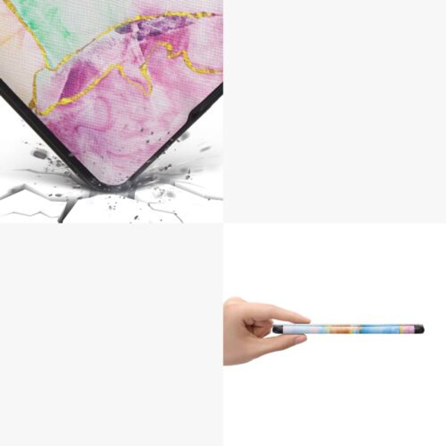 Husa pentru Amazon Paperwhite 7, Kwmobile, Multicolor, Piele ecologica, 45569.45 fotografia produsului View 9 L