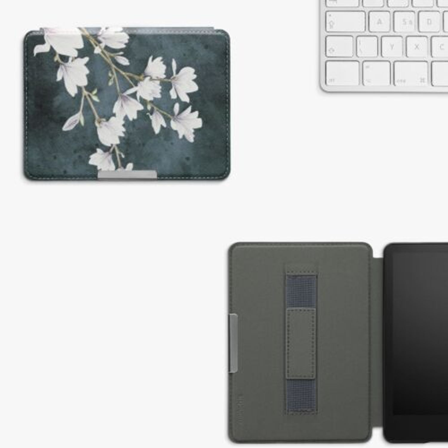 Husa pentru Amazon Paperwhite 7, Kwmobile, Multicolor, Piele ecologica, 57850.03 fotografia produsului View 12 L