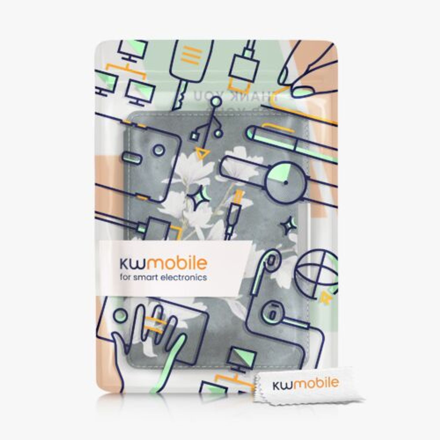 Husa pentru Amazon Paperwhite 7, Kwmobile, Multicolor, Piele ecologica, 57850.03 fotografia produsului View 9 L